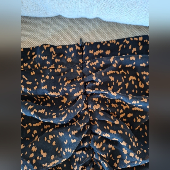 Sheer leopard print skirt - Picture 4 of 6